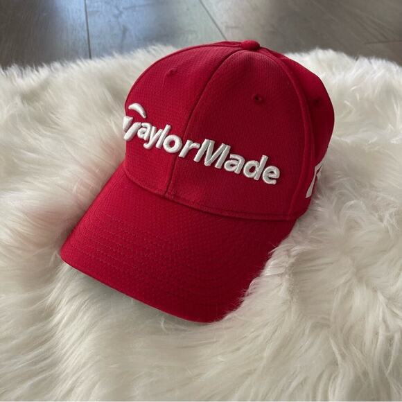 Men's TaylorMade Red Golf Hat - Picture 2 of 9